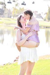 Какая контрастная парочка